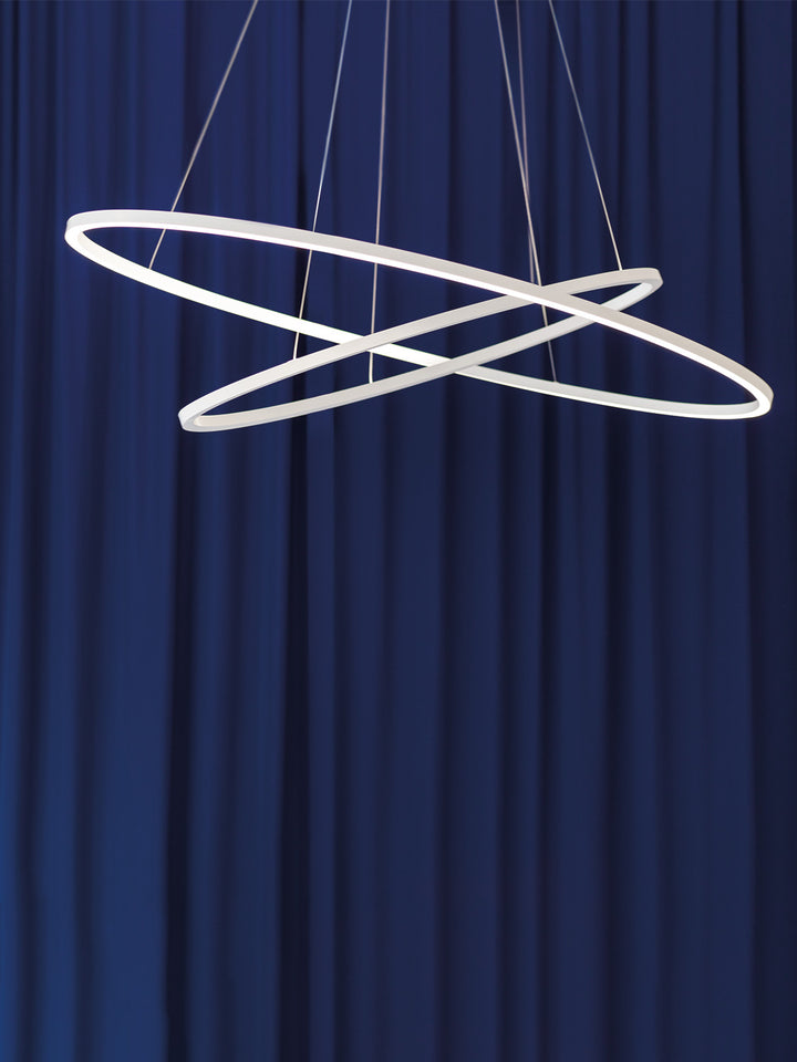 Ellisse Pendant Double