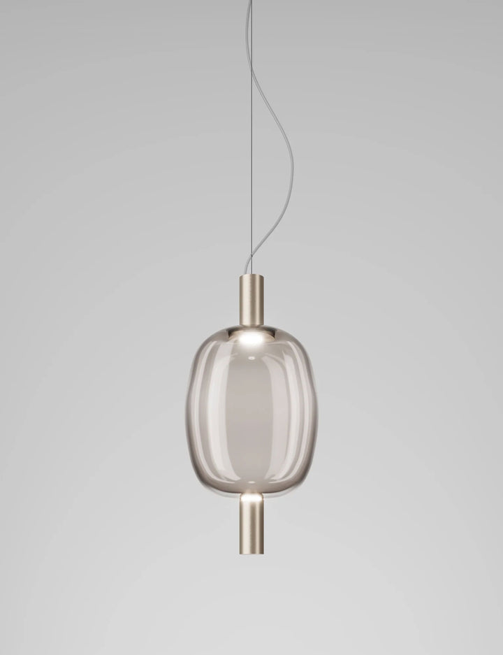 Riflesso 2 Pendant - Smoke & Brass - Ex-Display