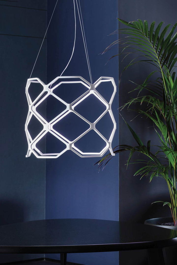 Titia Pendant - White - Ex-Display